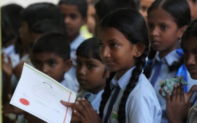 Beste Sportlerin vom „Galle Bezirk“ – Sri Lanka kommt von „Zukunft für Kinder“