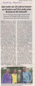 Hauptversammlung 2026 - Pressartikel in der Augsburger Allgemeinen